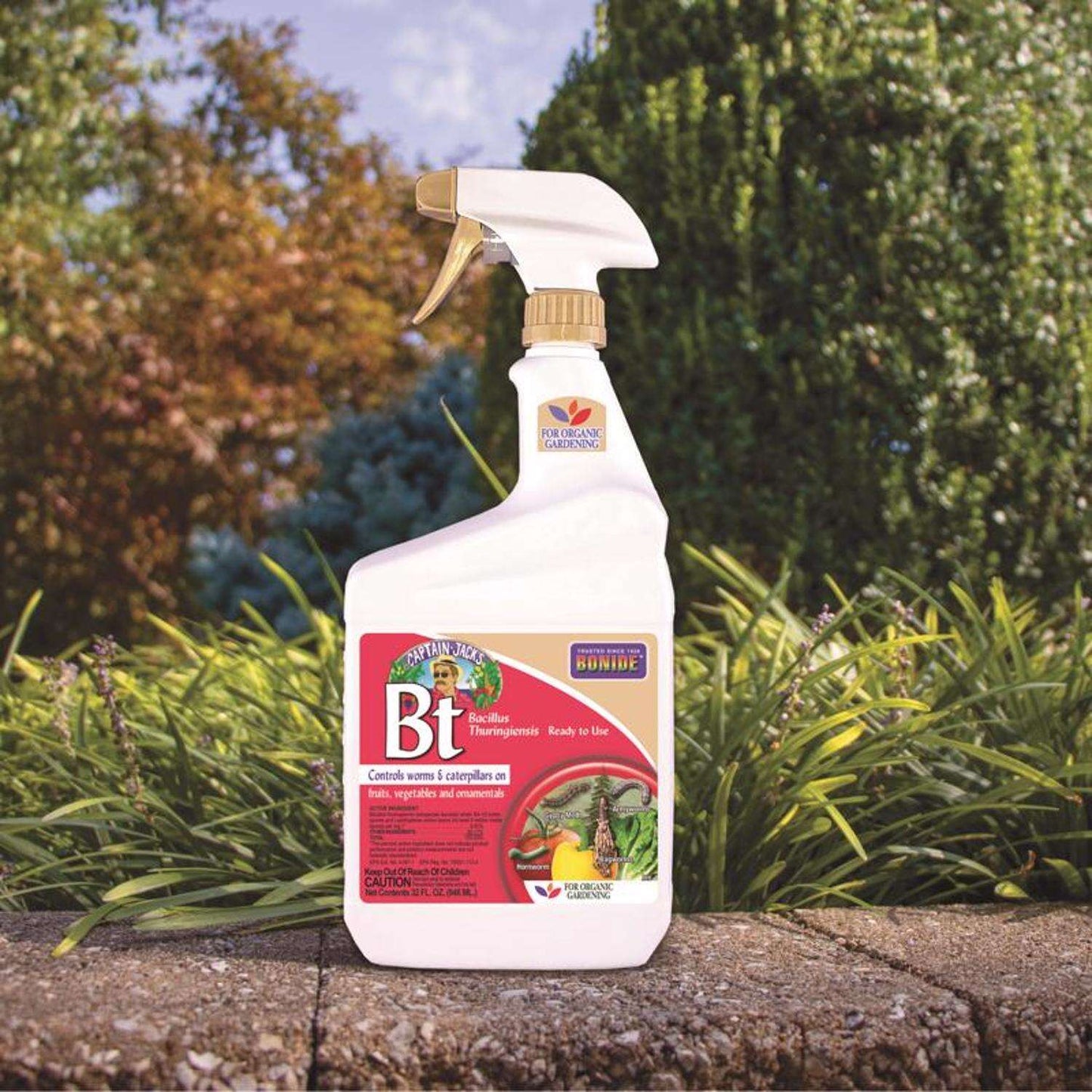 Bonide BT Thuricide Spray RTU Quart 32oz
