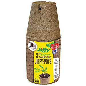 Jiffy-Pots 3" Round 10 Pack