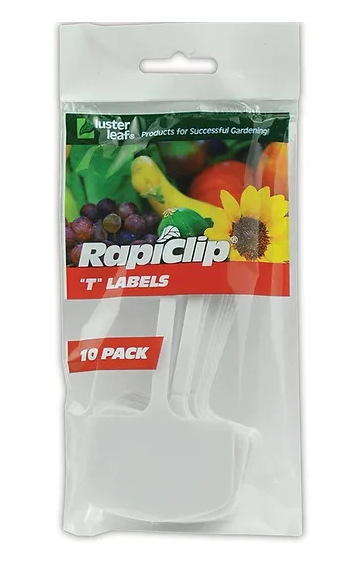 Luster Leaf 6 Inch "T" labels - 10 Pack